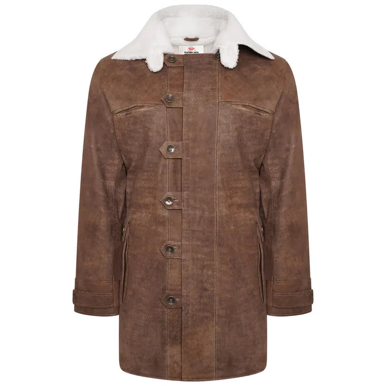 Brown Bane Trench Coat Original Distressed From The Movie The Dark Knight Rises